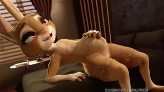 [slousberry] Judy hopps snack time.