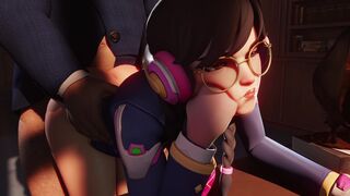 D.Va Called Into They Office Part 1 [Baron Von Meowsberg]