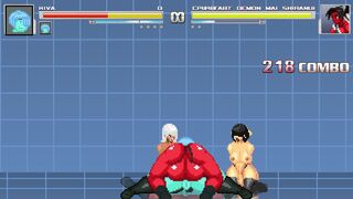 Futa Demon Mai can't stop breeding her ass