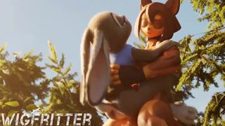Futa Rory fucking Judy Hopps