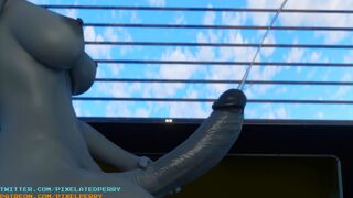 Raven And Starfire Pronebone [Futa][Pixel Perry][4