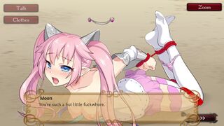 Elven Conquest 2: Elenore Hogtie Training Grounds Scene