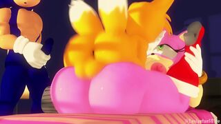 Fucking Amy in front Sonic (sound)