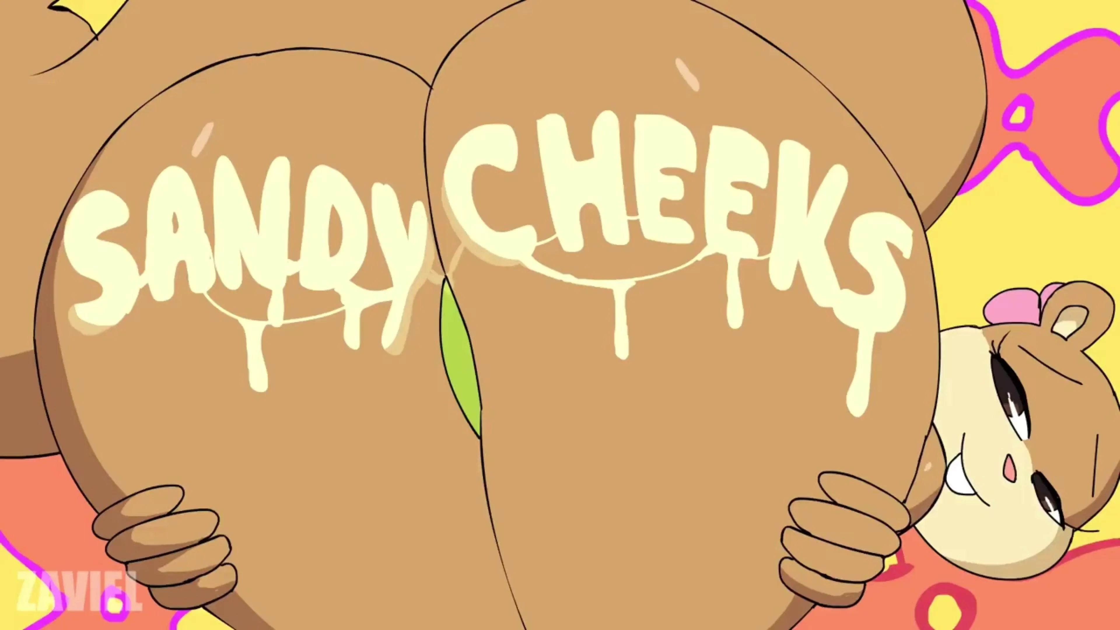 Sandy cheeks spongebob porn