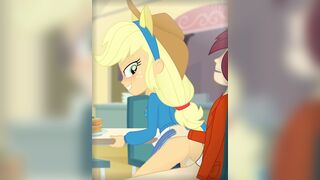 Applejack Whore of School
