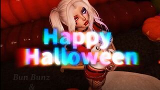 Bun Bunz Halloween Flight with Sweet Dragon