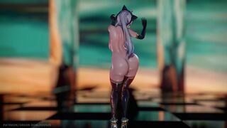 [MMD] HAKU Digital Suit (弱音ハク) - Dreamcatcher - Scream R-18