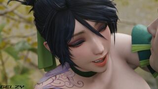 Akali The Rogue Assassin [White][Gelzy]