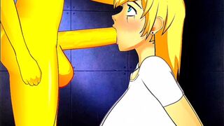 (SDT) Night 1 (futa toy chica and Freddy)