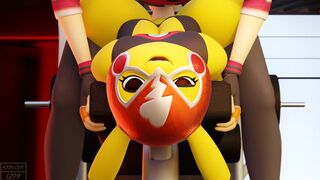 Trainer fucks Pikachu