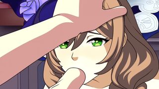 Lisa Sex in the library [animation4you]