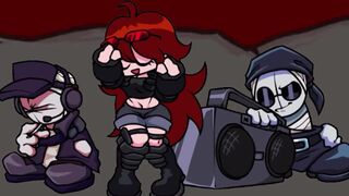 friday night funkin girlfriend flashing