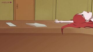 [Kushina x Jiraiya] The Hokage Office Scandal ❤️‍