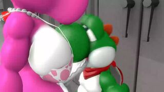 Futa on Male x Super Mario x Blowjob Compilation