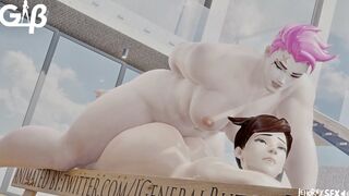 Futa Zarya & Tracer Pronebone (Enhanced SFX)