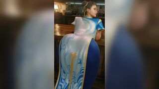 Chun li Naked Ass On Dildo Instagram Live