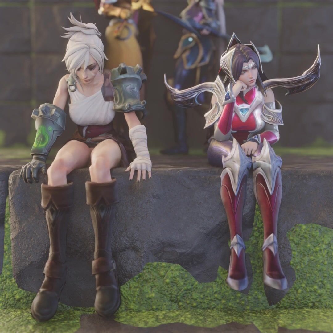 Leona And Diana Tied Up Together