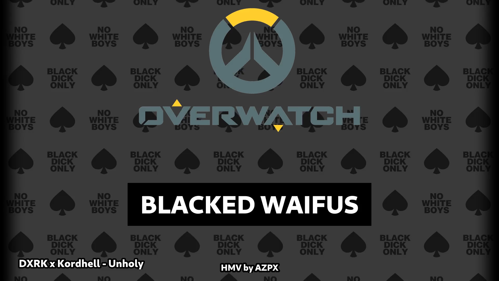 [HMV] Overwatch BLACKED