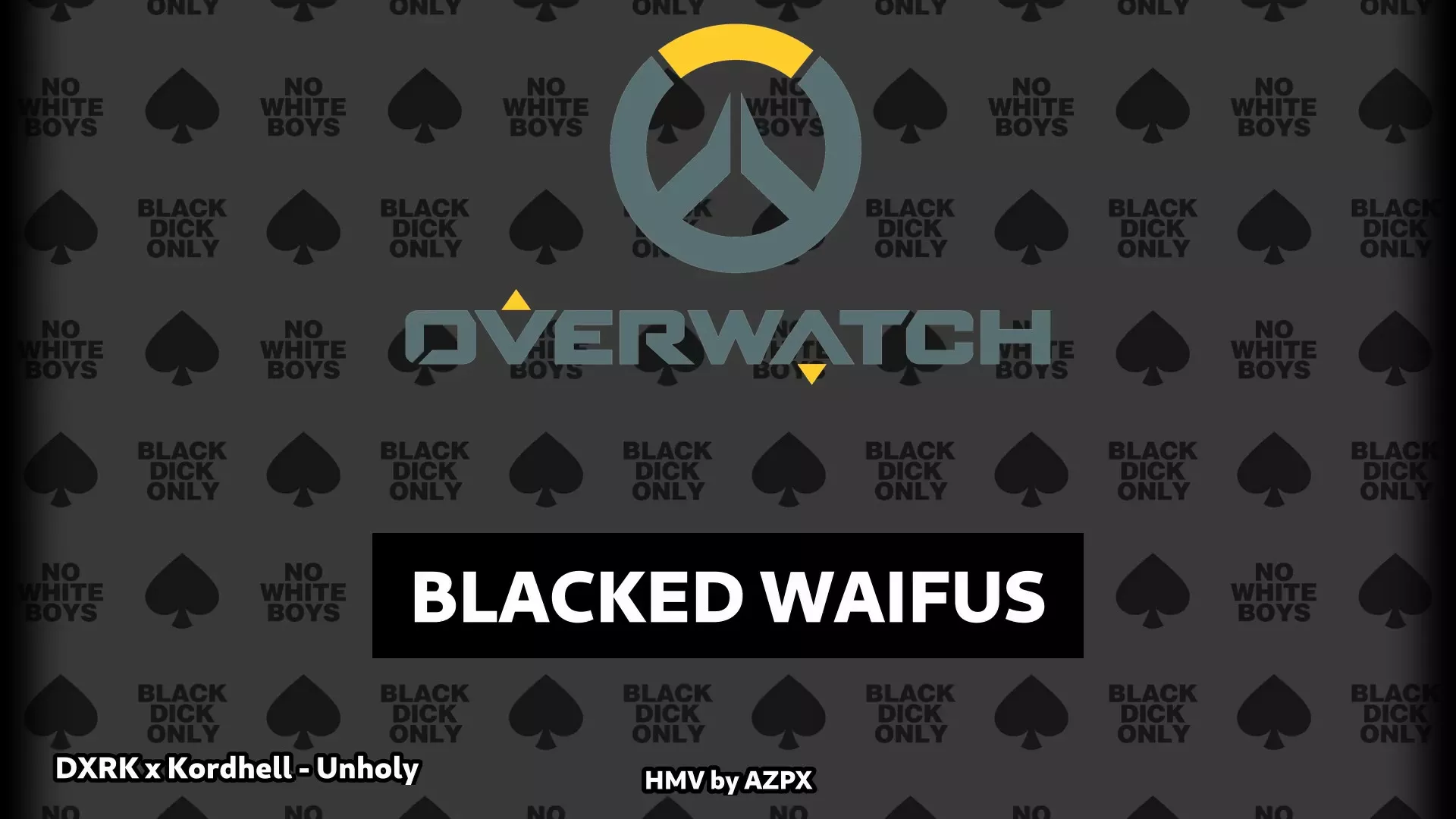 [HMV] Overwatch BLACKED