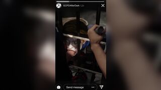 Two cops from the GCPD pay Harley a "special visit." [Shadylewds]