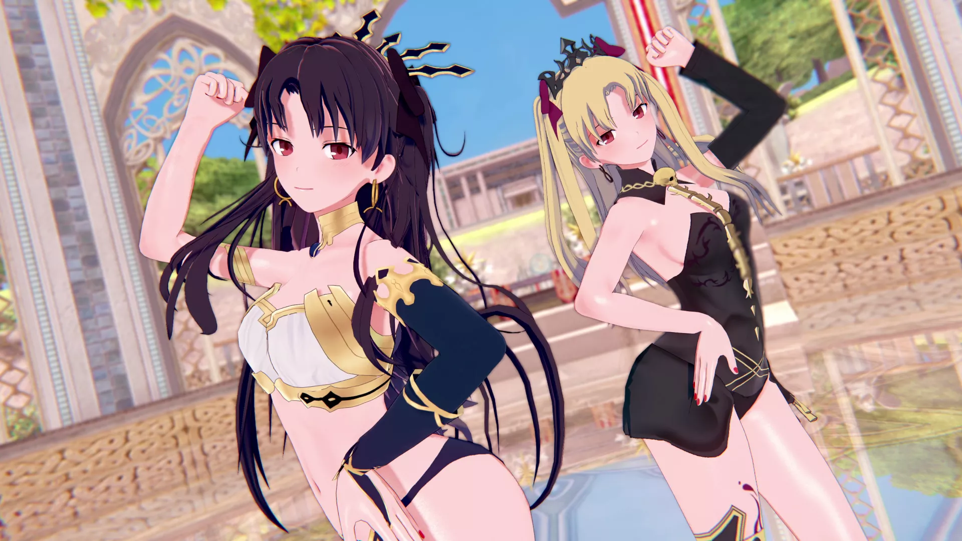 [KKSMMD] [Paranoid mobile girl (lol)] Ishtar Ereshkigal [FateGrand Order]