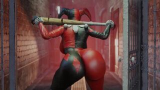 Harley Quinn twerk