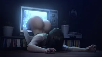 Sadako Reverse Cowgirl Anal