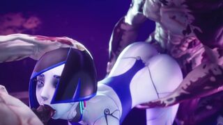 Teamwork Compilation 10 Spitroast