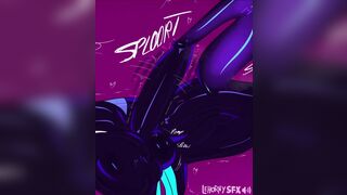 SpiderGwen Cumflation In Latex Symblote