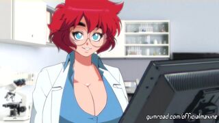Dr. Maxine ASMR roleplay, fun with cock Rus