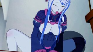 Overlord - Shalltear Fucks in a Church