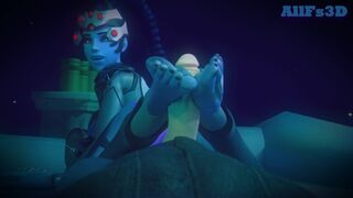 Widowmaker: Fetale Footjob POV Release