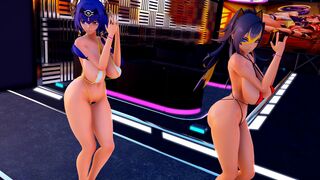 Candace and Dehya 【Chocolate Cream Sex】