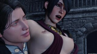 Morrigan and the Inquisitor have a little private "chat"...[Savagecabbage]