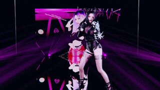 likyo   KDA Ahri《the baddest》vam dance 18R   League of Legends KDA Ahri《the baddest》v