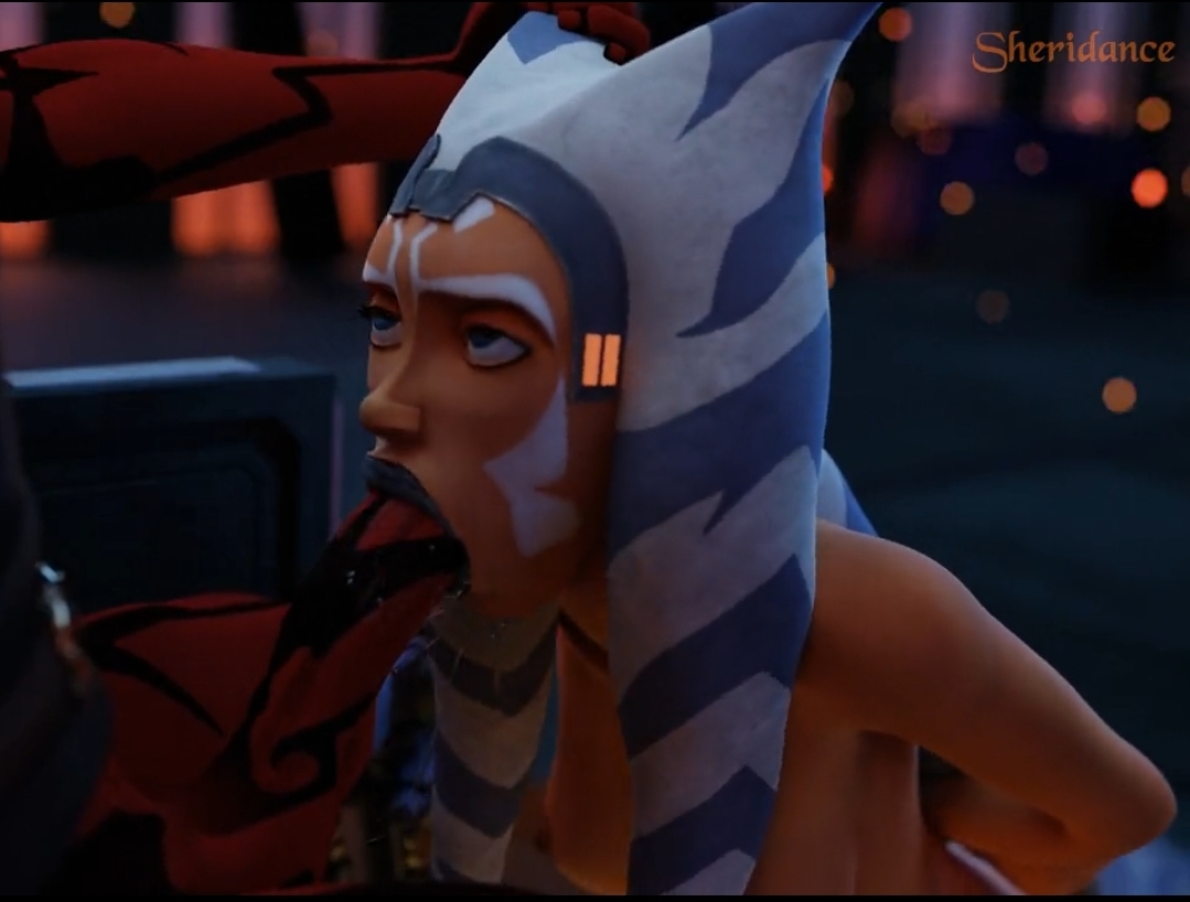 Darth Maul gave Ahsoka a facial