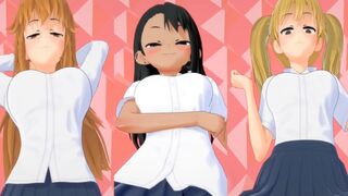 Hayacchi with her slutty friends Gamo-Chan and Yoshi