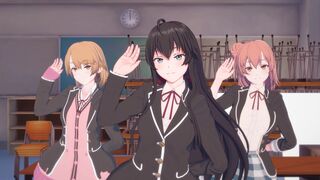 [KKS/MMD] [Like OOH-AHH] Yukinoshita Yukino Yuigahama Yui Isshiki Iroha [Oregairu]