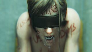 Ellie & Deathclaw Bodywritings - [Cum Covered][Zmsfm]