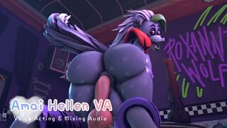 Roxanne riding dildo