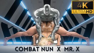 Combat Nun Fucked By Mr. X