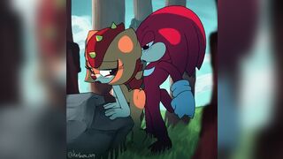 Knuckles fucking Trip