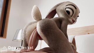 Judy Hopps reverse cowgirl position