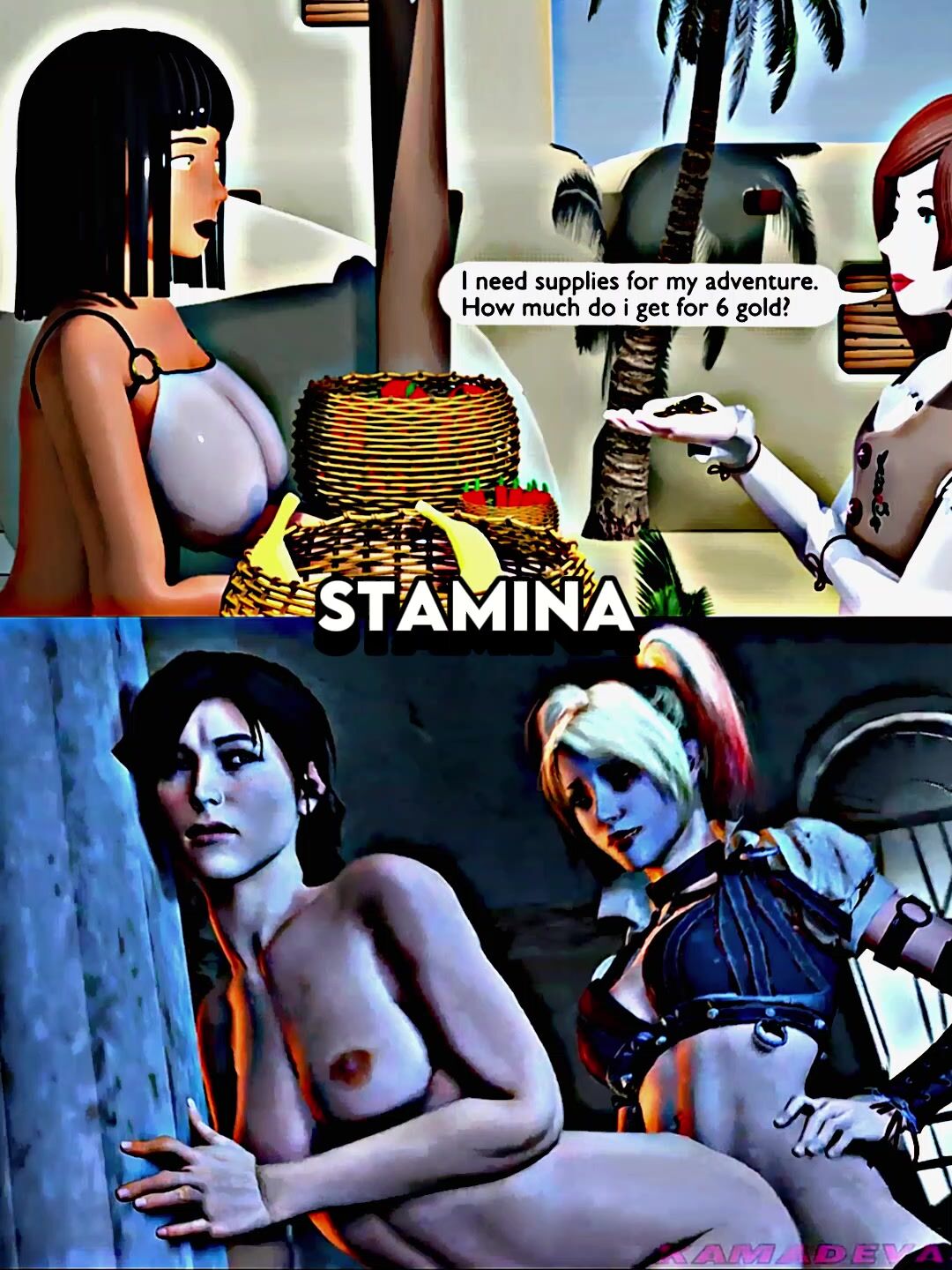 (Futa) Harley Quinn Vs Alma (Wis)