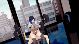 4.[Genshin] Yelan x Shenhe The magic bomb Sex