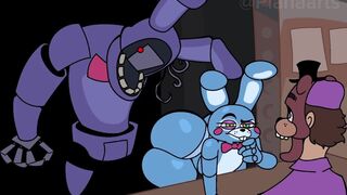 animation based on the fnaf comic (IARENSFWO)