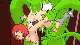 Lois Gets Fucked By Alien Tentacles (Upscaled)