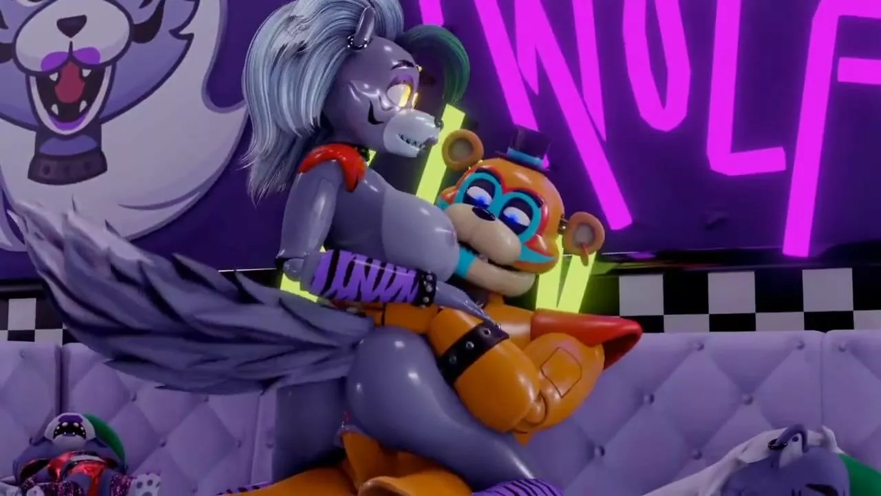 Glamrock Freddy X Roxanne Wolf