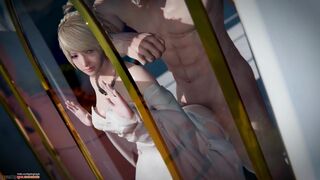 Lunafreya on Window [FFXIVInitialA]