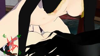 Kali punishing her daughter Blake